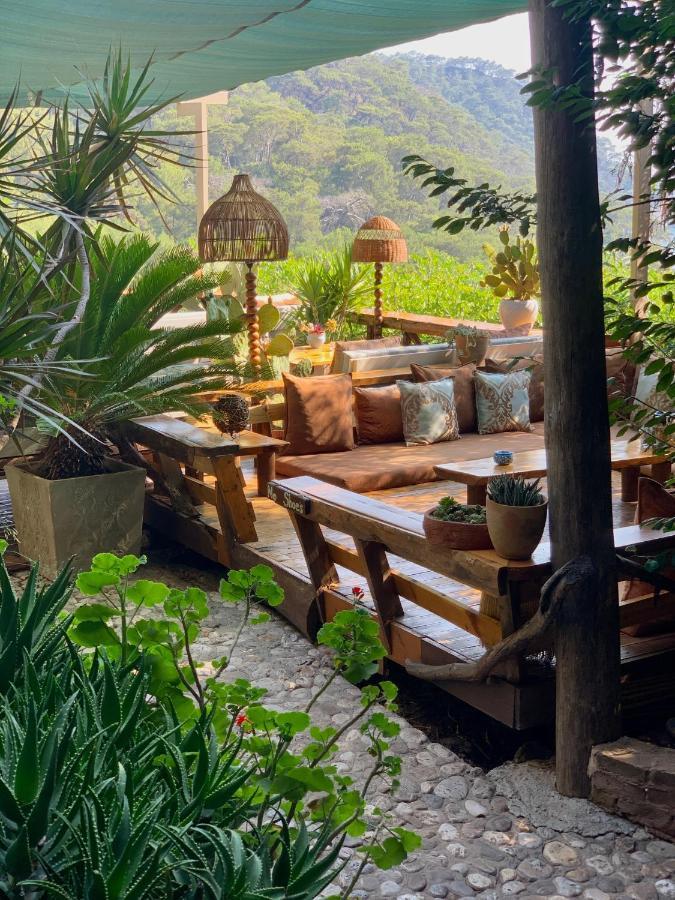 Large Bungalow With Sea View In Kabak Bay, Oeluedeniz Фетхие Экстерьер фото